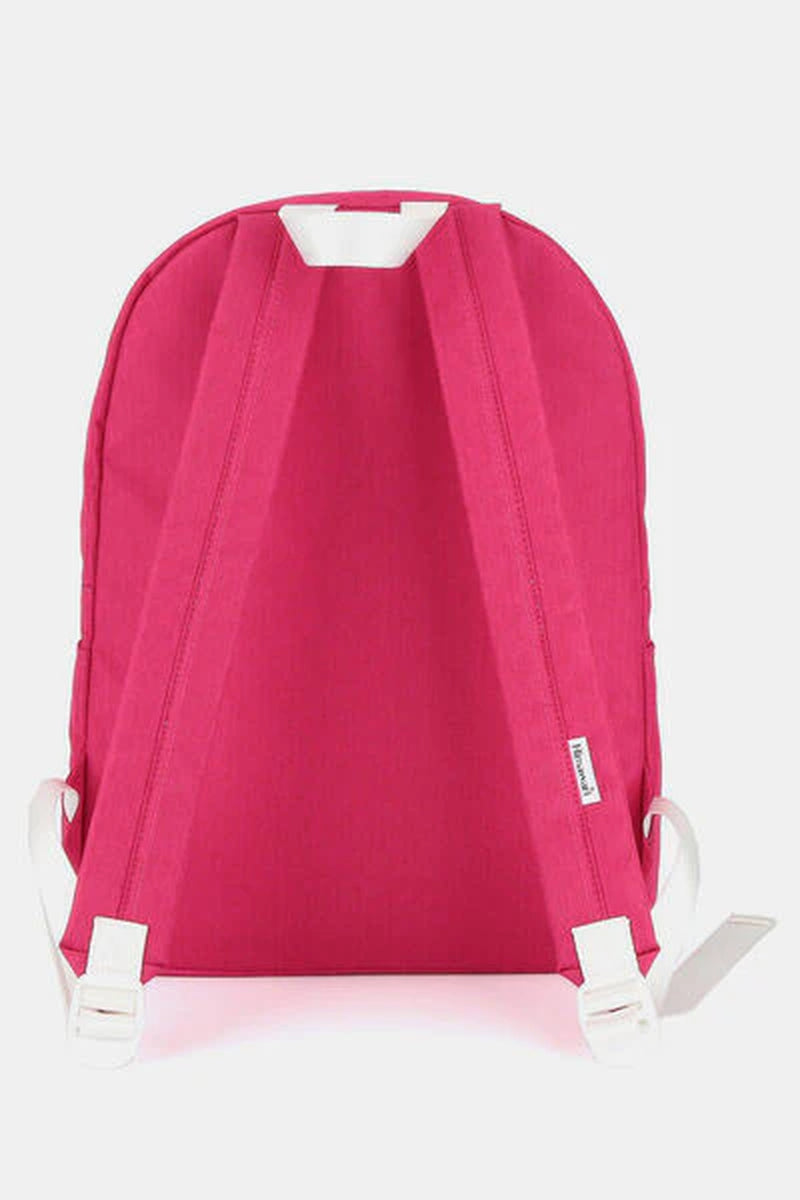 Himawari Waterproof Canvas Backpack with Detachable Coin Purse